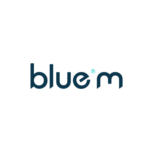 Blue M logo