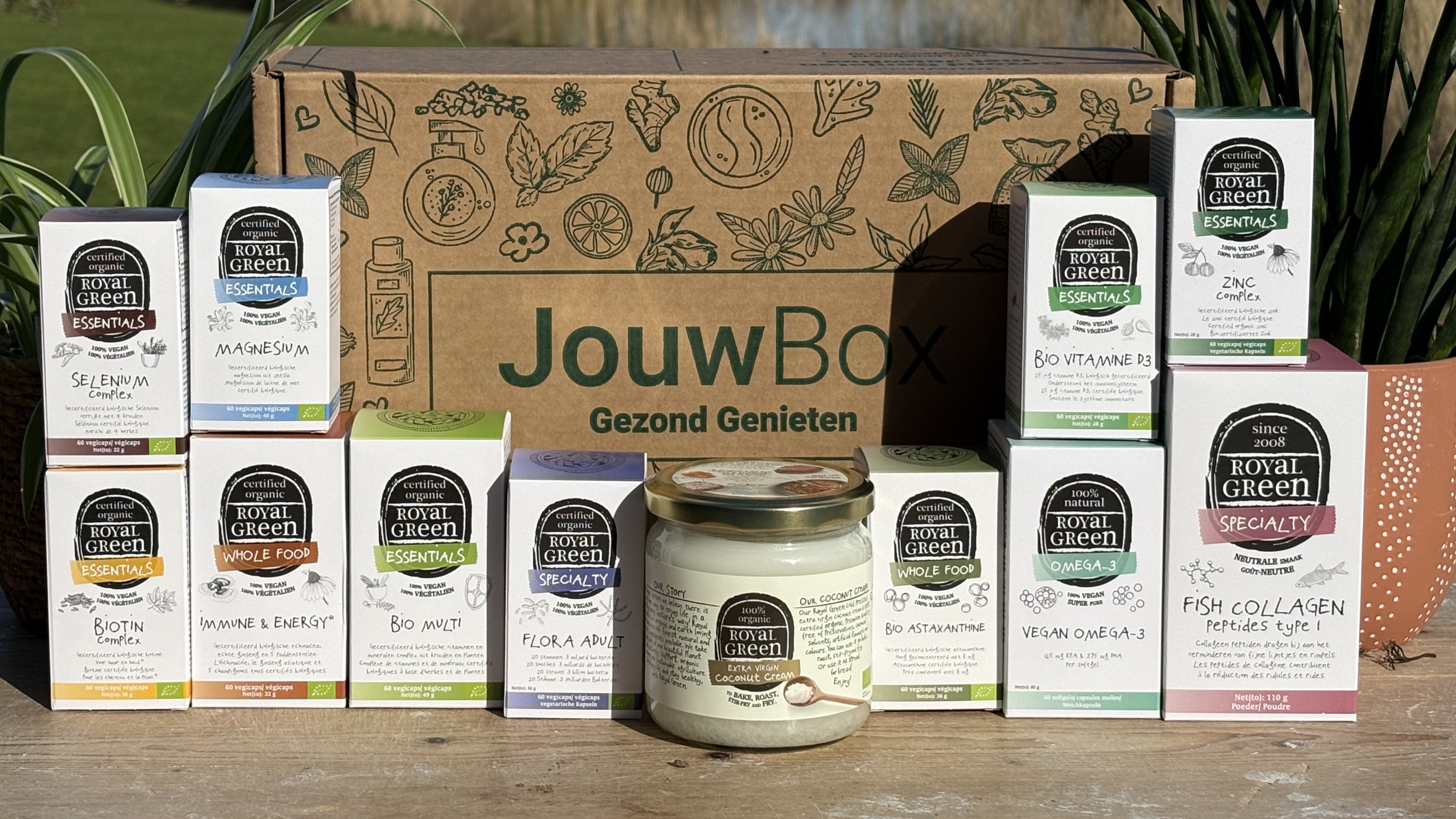 JouwBox by Royal Green &mdash; 11 biologische supplementen