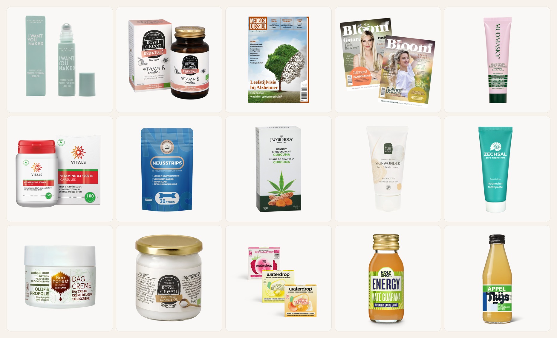 De producten uit de JouwBox Herfst Editie 2026