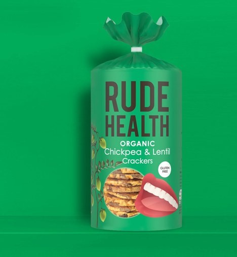 Rude Health Chickpea en Lentil Crackers