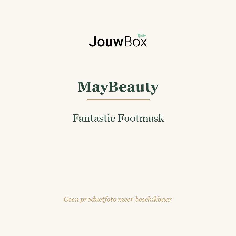 MayBeauty Fantastic Footmask (extra voor members)