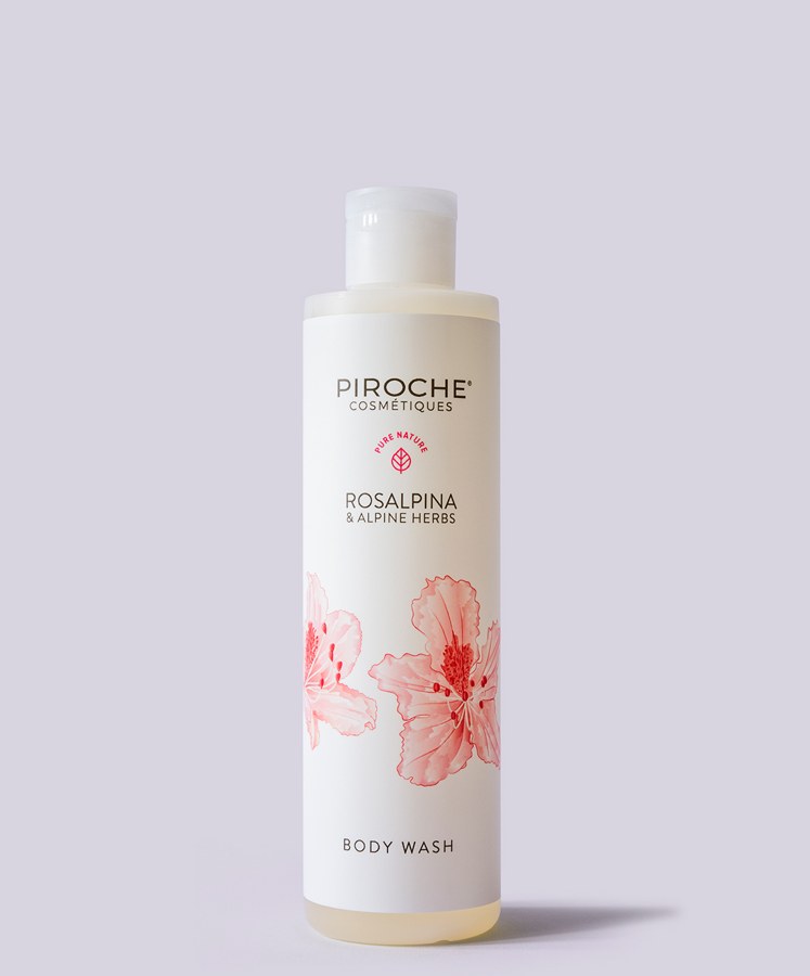 Piroche Rosalpina en Alpine Herbs Body Wash