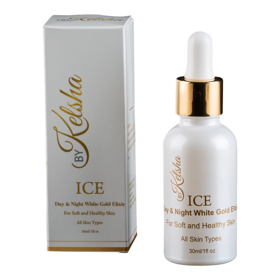 BY KELSHA ICE Day en Night White Gold