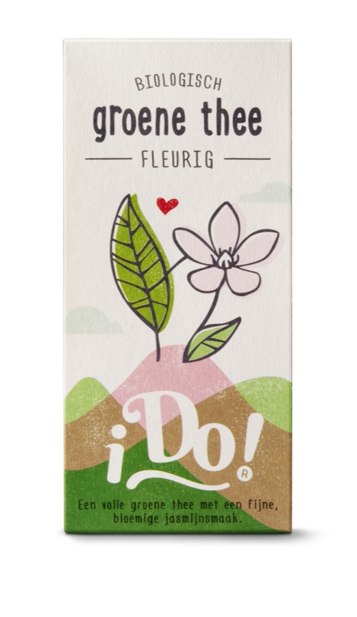 I DO Groene Thee Fleurig