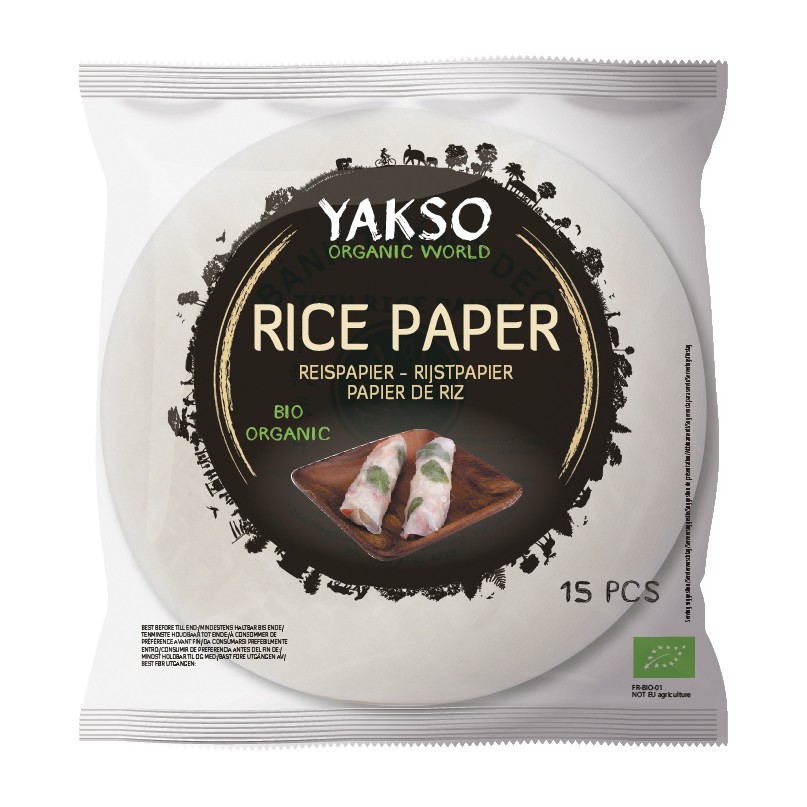 Yakso Biologisch rijstpapier
