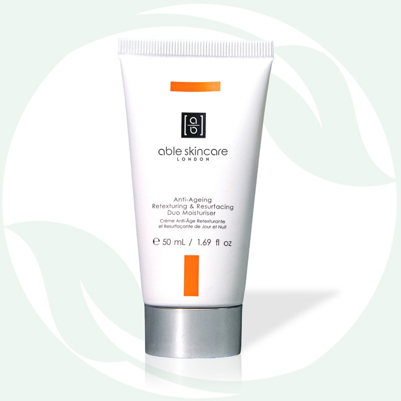 Able Skincare Prestige Anti-Ageing Retexturing and Resurfacing DUO Moisturiser