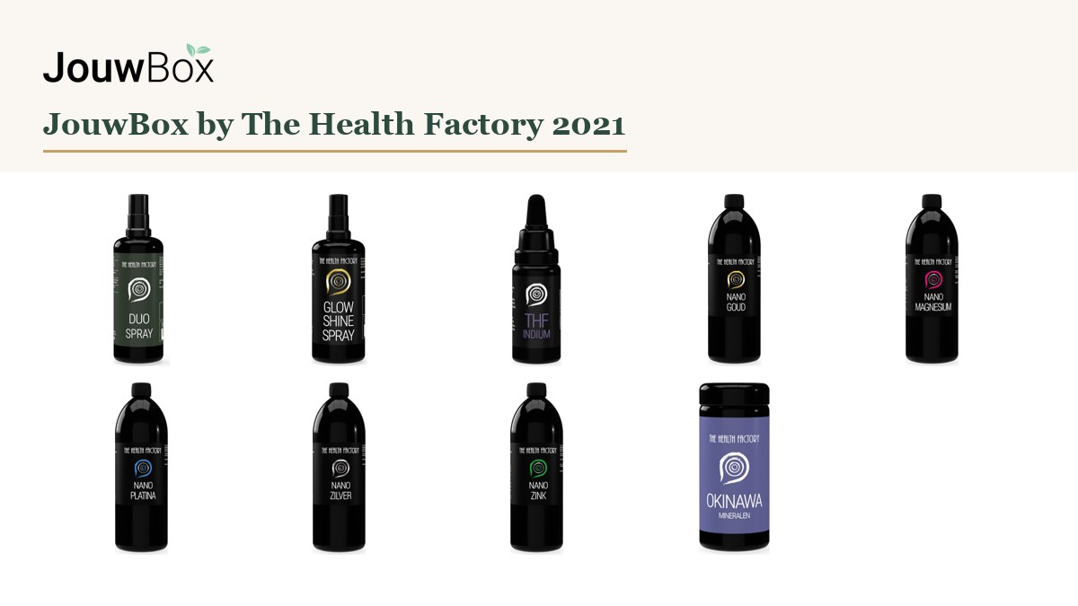 JouwBox by The Health Factory, box 4, september 2022