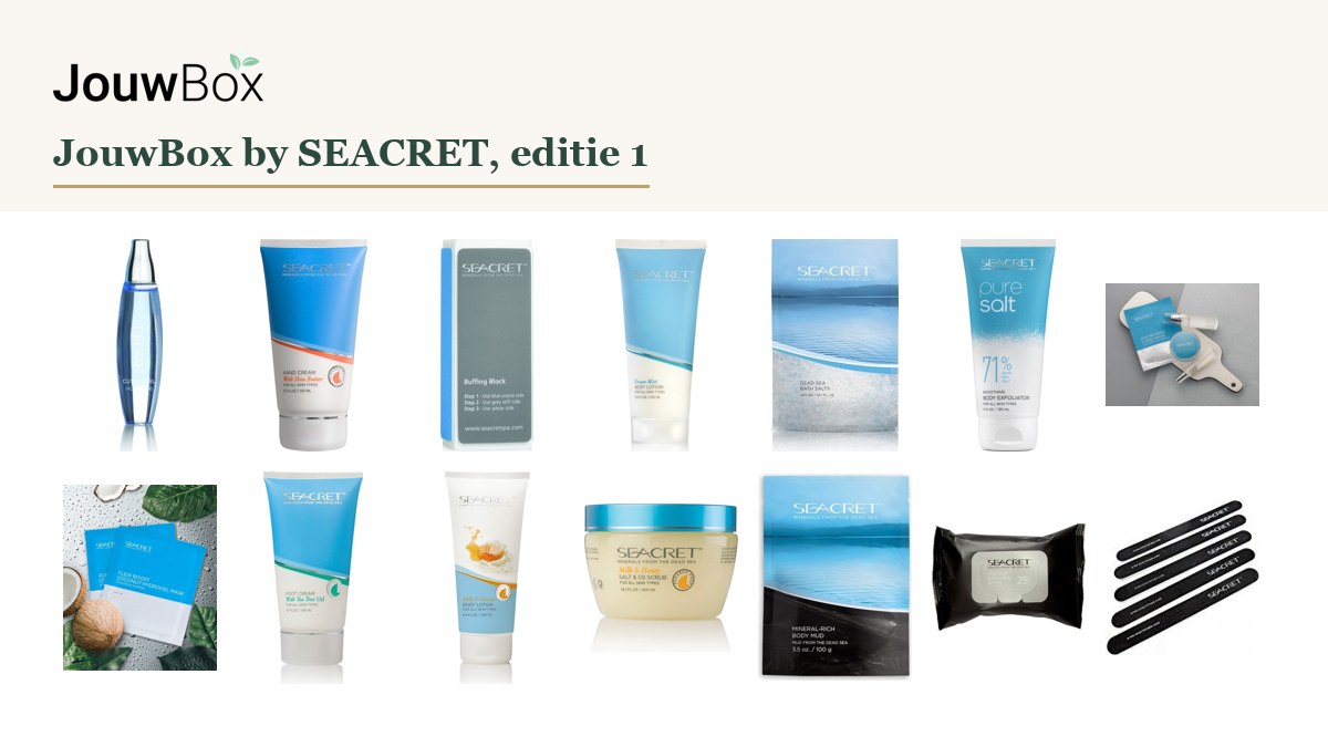 JouwBox by SEACRET, editie 1