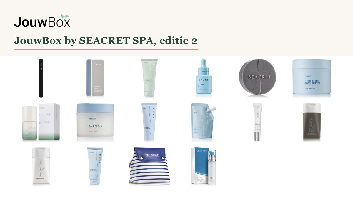JouwBox by SEACRET SPA, editie 2