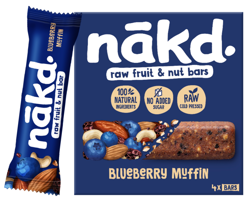 N&auml;kd. Blueberry Muffin